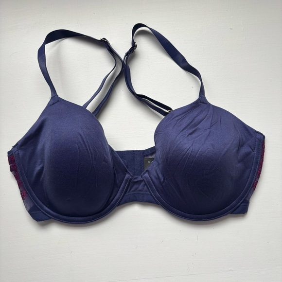 New Natori Elegant Blue and Purple Bra Sz 34C - Picture 4 of 7